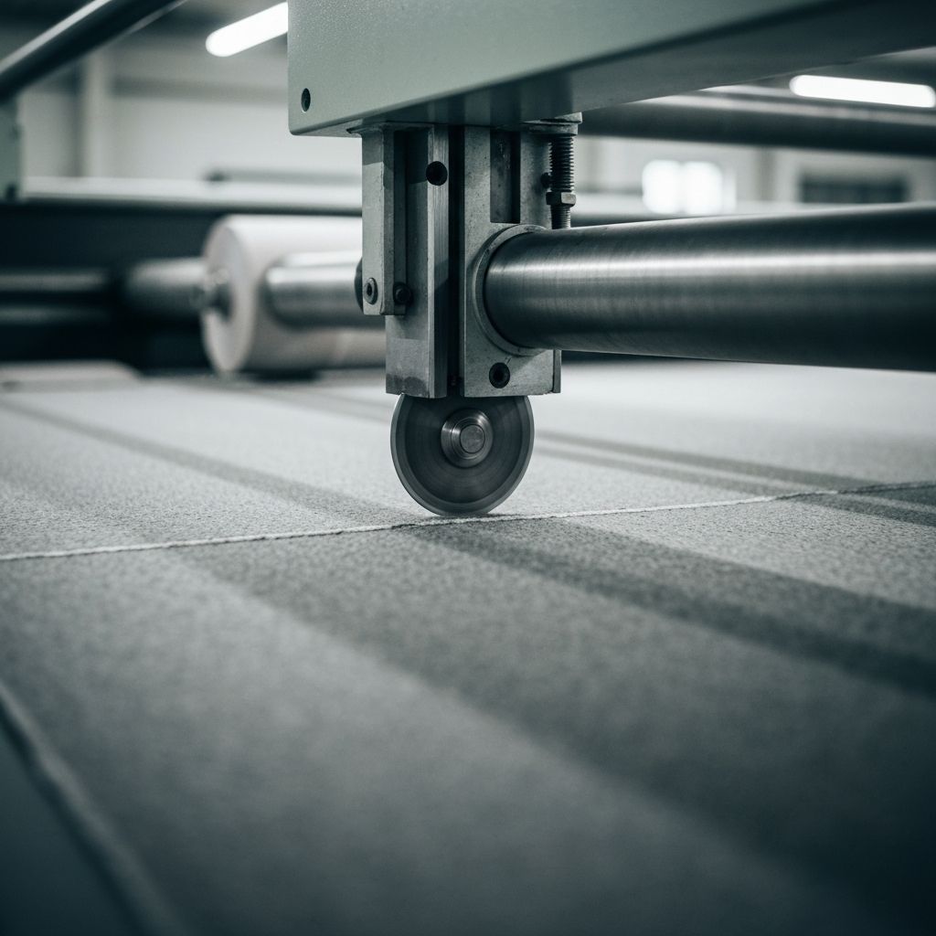 Cutting machine demonstration