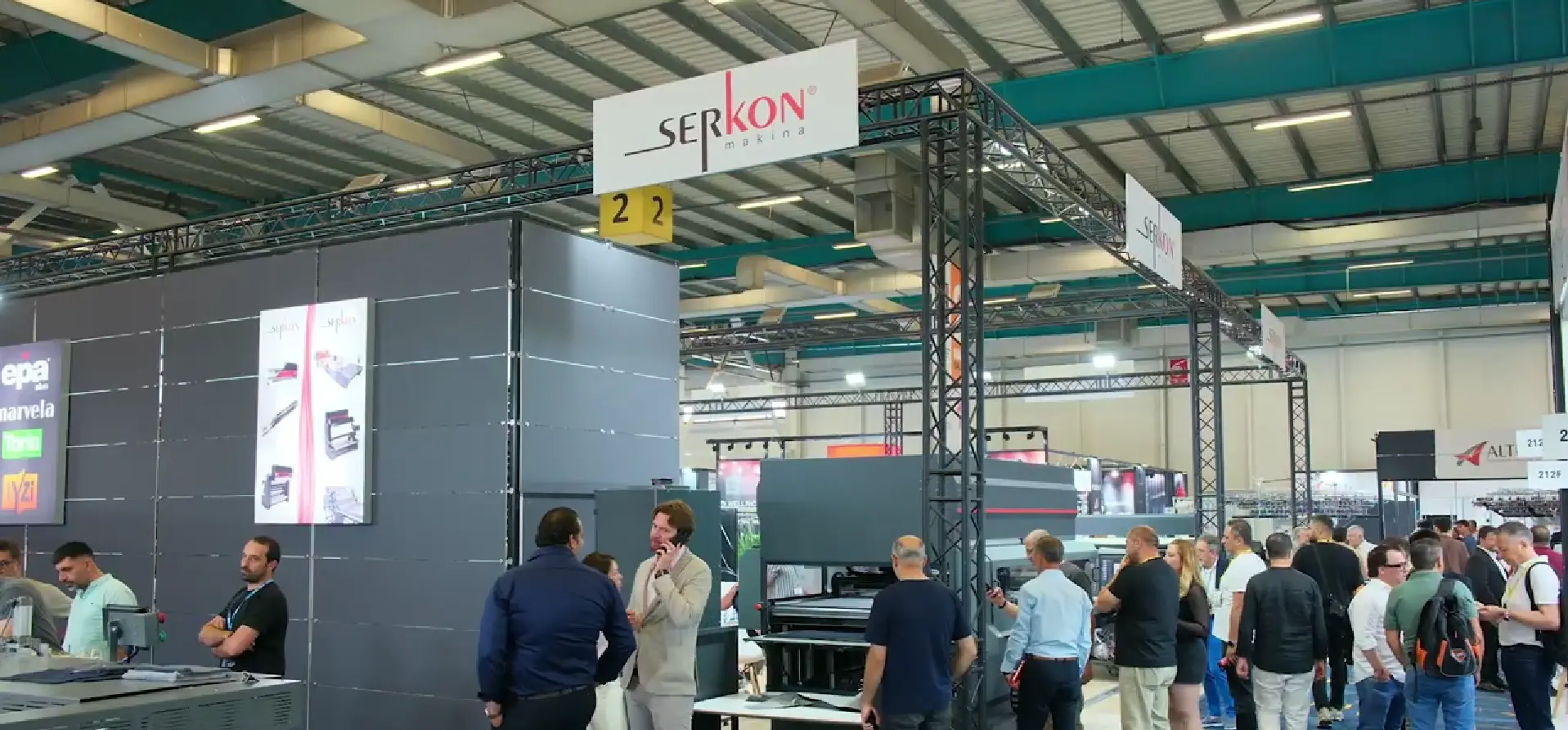 SERKON MAKINA на выставке ITM Istanbul 2026 - 2